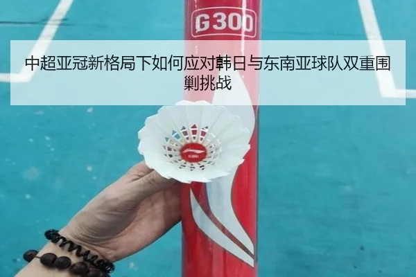 中超亚冠新格局下如何应对韩日与东南亚球队双重围剿挑战